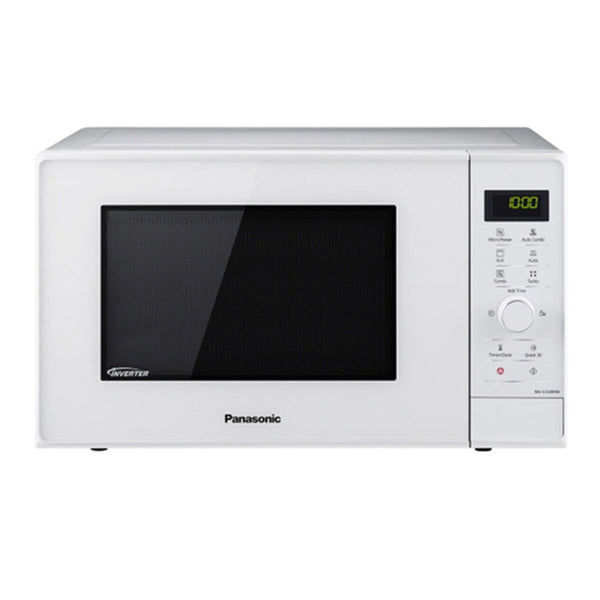 Panasonic mikroaaltouuni grillillä, valkoinen, 23L - Vuodevaatteet.fi