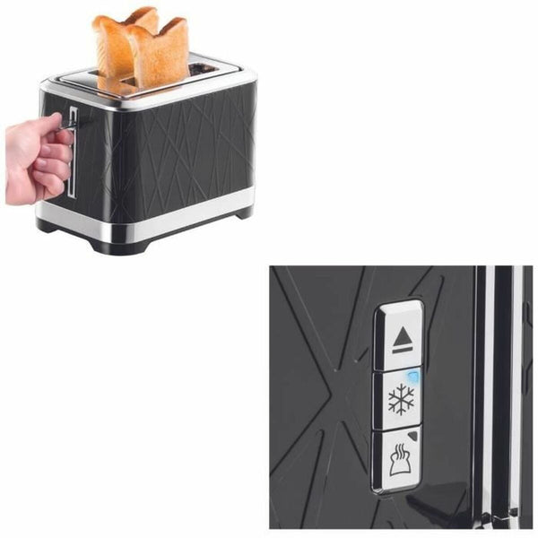 Russell Hobbs Lift'n Look Musta Leivänpaahdin - Vuodevaatteet.fi