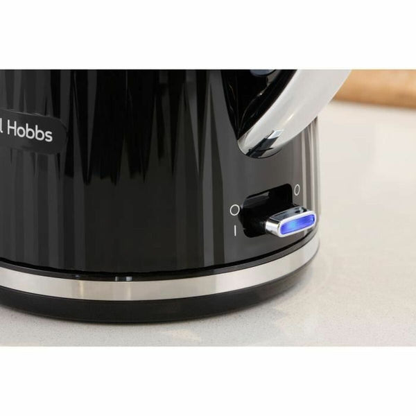Russell Hobbs Musta Vedenkeitin 1,7 L - Vuodevaatteet.fi