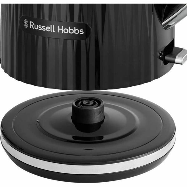Russell Hobbs Musta Vedenkeitin 1,7 L - Vuodevaatteet.fi