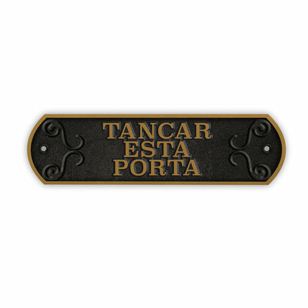 Rautainen Ovikyltti Magnet & Steel 24 x 7,2 cm
