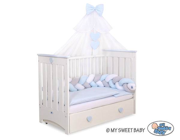 My Sweet Baby - sifonkinen sininen hyttysverkko