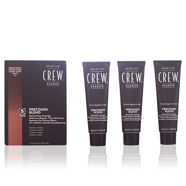 American Crew - Precision Blend set #4-5 medium natural