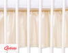 Bobono - Pölykaitale röyhelöllä 120x60 cm - Hanging Hearts kermanvärinen