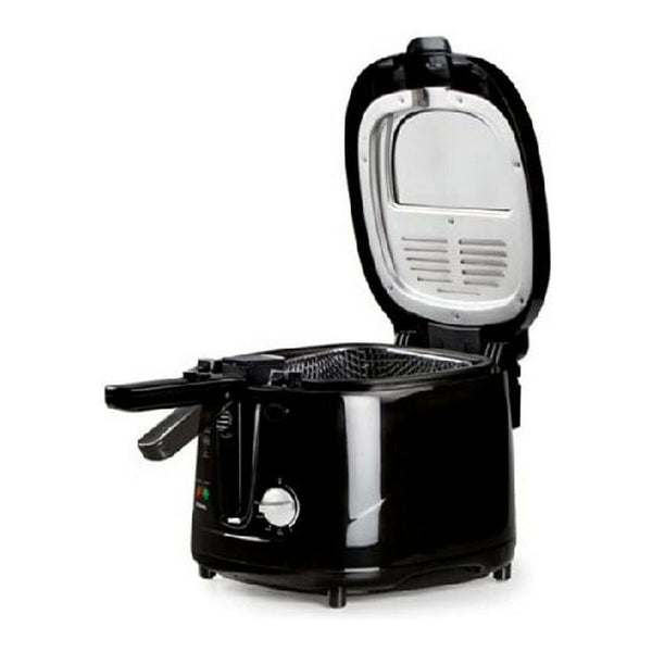 DOMO Rasvakeitin Musta 1800 W 2,5 L - Vuodevaatteet.fi