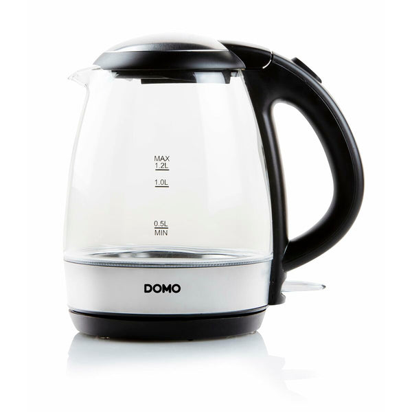 DOMO Vedenkeitin 1,2 L Ruostumaton Teräs