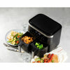DOMO Airfryer Musta 8 L - Vuodevaatteet.fi