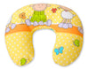 Monikäyttöinen imetystyyny - irrotettava päällinen - Sheeps orange-yellow