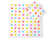 Vauvan peitto 77x77cm ja tyyny- Bright dots