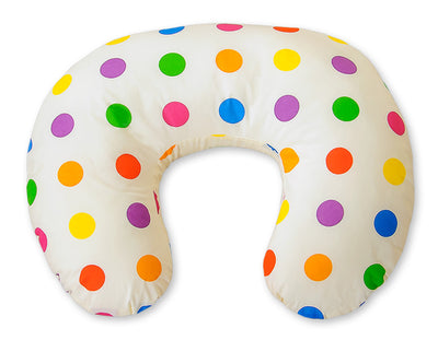 Monikäyttöinen ergonominen imetystyyny - big dots on creme