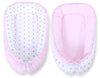 Unipesä - Dots On Pink/ Grey Stars