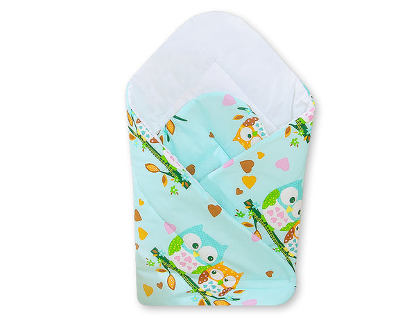 Vauvan kapalo - Basic mint owls