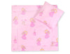 Vauvan peitto 77x77cm ja tyyny - Basic pink Princess