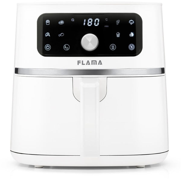 Flama Airfryer Valkoinen 1400 W 4,2 L - Vuodevaatteet.fi