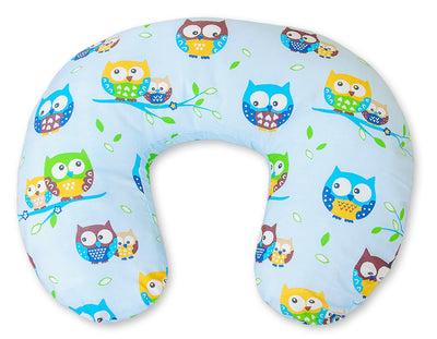 Monikäyttöinen imetystyyny - irrotettava päällinen - blue owls