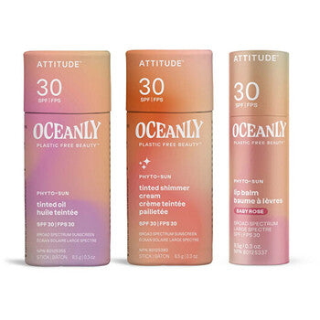 Attitude - Sun Care Set Spf 30 - Lahjapakkaus ihon- ja huultenhoitoon