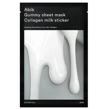 Abib - Collagen Milk Sticker Gummy Sheet Mask - kangasnaamio