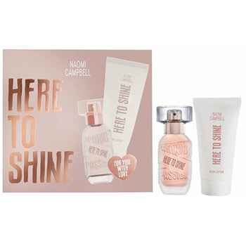 Naomi Campbell - Here To Shine Lahjasetti Edt 15 ml ja vartalovoide 50 ml