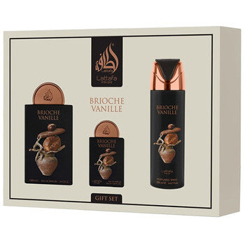 Lattafa - Lattafa Pride Brioche Vanille Edp 100 ml + Edp 20 ml + Deo Vapo 200 ml (unisex)