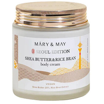 Mary &amp; May - Shea Butter & Rice Bran Body Cream - Vartalovoide
