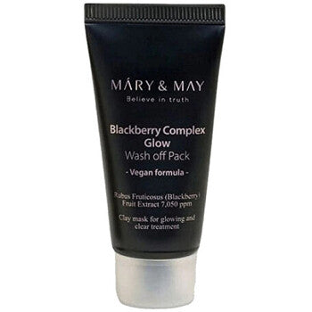 Mary &amp; May - Blackberry Complex Glow Wash Off Pack - Kasvonaamio