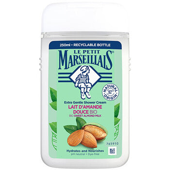 Le Petit Marseillais - Bio Sweet Almond Milk Shower Cream - Kermainen suihkugeeli