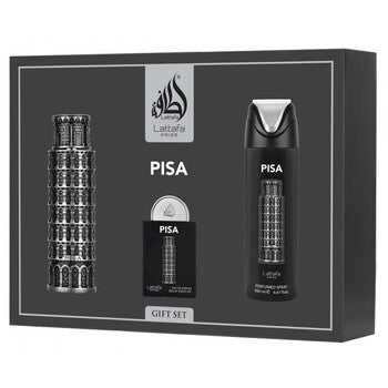 Lattafa - Lattafa Pride Pisa Edp 100 ml + Edp 20 ml + vartalosuihke 200 ml (unisex)