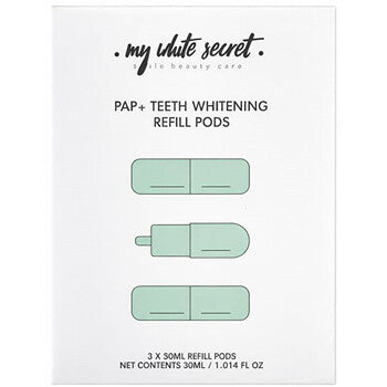 My White Secret - Pap+ Teeth Whitening Refill Pods - täyttökapselit hampaiden valkaisusarjaan