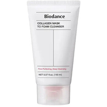 Biodance - Collagen Mask To Foam Cleanser - Puhdistusnaamio ja vaahto 2in1