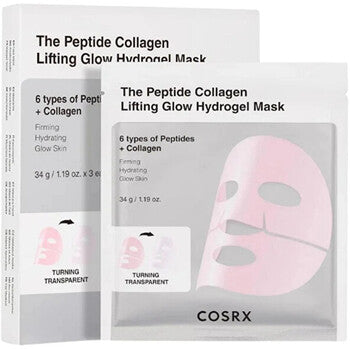 Cosrx - Lifting Glow Hydrogel Mask Trio - Sada kasvonaamioita