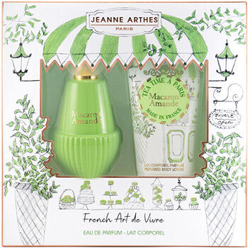 Jeanne Arthes - Tea Time A Paris Macaron Amande Lahjasetti Edp 100 ml ja vartalovoide 150 ml