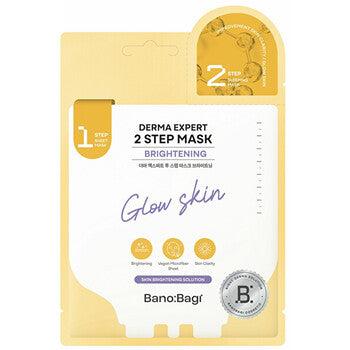 Banobagi - Derma Expert Brightening 2 Step Mask - Kaksivaiheinen kirkastava naamio