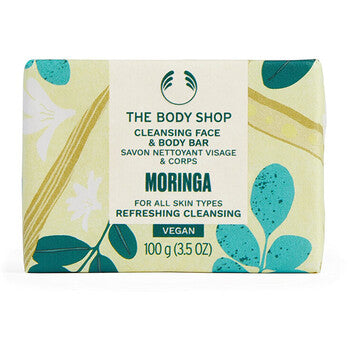 The Body Shop - Moringa Face & Body Bar - Tuhé saippua kasvoille ja vartalolle