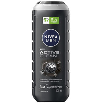 Nivea - Men Active Clean Shower Gel - Suihkugeeli miehille