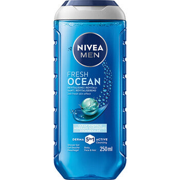 Nivea - Men Fresh Ocean Shower Gel - suihkugeeli