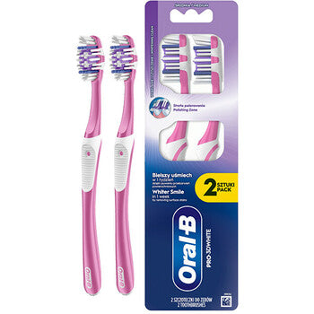 Oral B - Pro-3D White Whitening Clean Medium hammasharja - Zubní kartáček ( 2 ks )