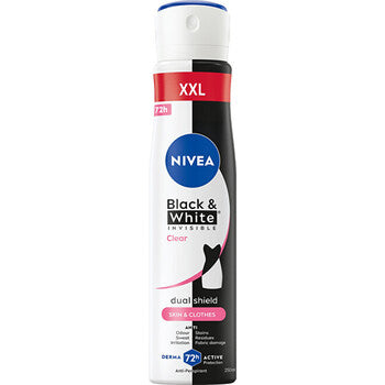Nivea - Black & White Anti-Perspirant - antiperspirantti ja suihke