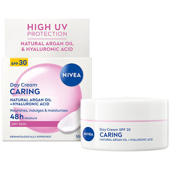 Nivea - Day Cream Caring - Päivittäinen hoitovoide