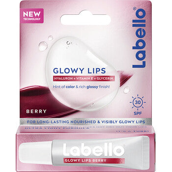 Labello - Glowy Lips Berry Spf 30 - Huulivoide