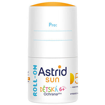 Astrid - Kids Sun Roll-on Spf 50+ - lasten aurinkomaito
