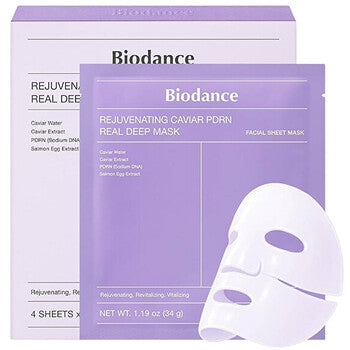 Biodance - Uudistava Caviar Pdrn Real Deep Mask - Sata kasvonaamiota