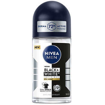 Nivea - Man B&W Epic Night antiperspirantti roll-on