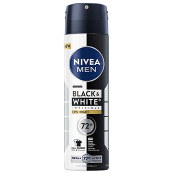 Nivea - Men B&W Epic Night Anti-Perspirant - antiperspiranttisuihke