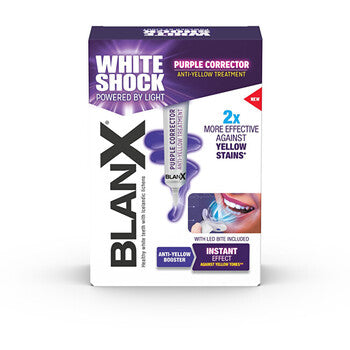BlanX - White Shock Purple Treatment + Led - Hampaidenvalkaisusetti