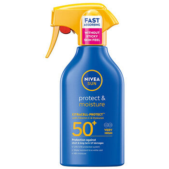 Nivea - Protect & Moisture Spray Spf 50+ - Aurinkosuojasuihke