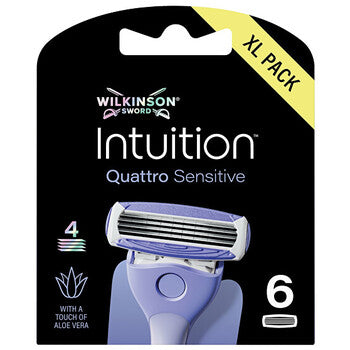 Wilkinson Sword - Intuition Quattro Sensitive - Náhradní hlavice
