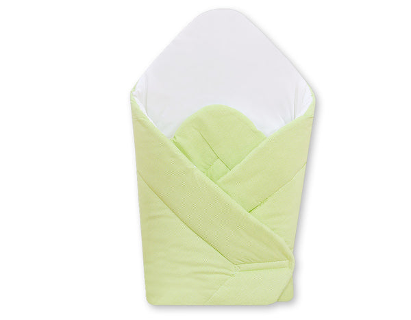 Vauvapesä vahvistetulla pohjalla- Hanging Hearts green strips