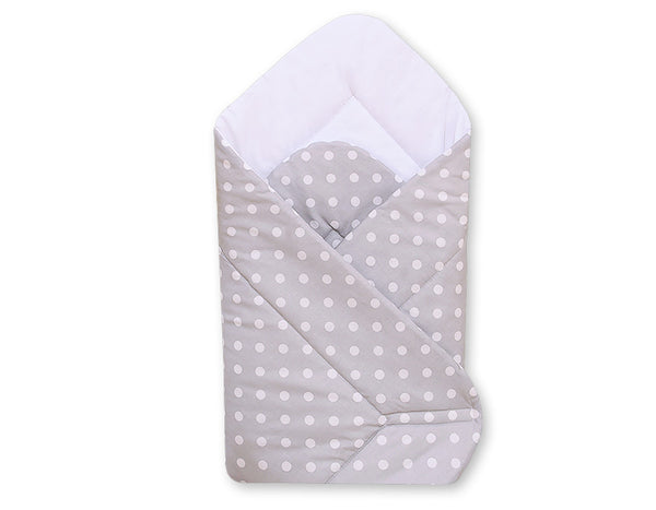 Vauvan kapalo - white dots on grey