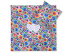 Vauvan peitto 77x77cm ja tyyny - Hearts flower pattern