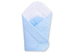 Vauvan kapalo - white pola dots on blue